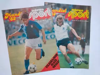 Обложка журнала Кепеш спорт Венгрия № 28 за 1982 год