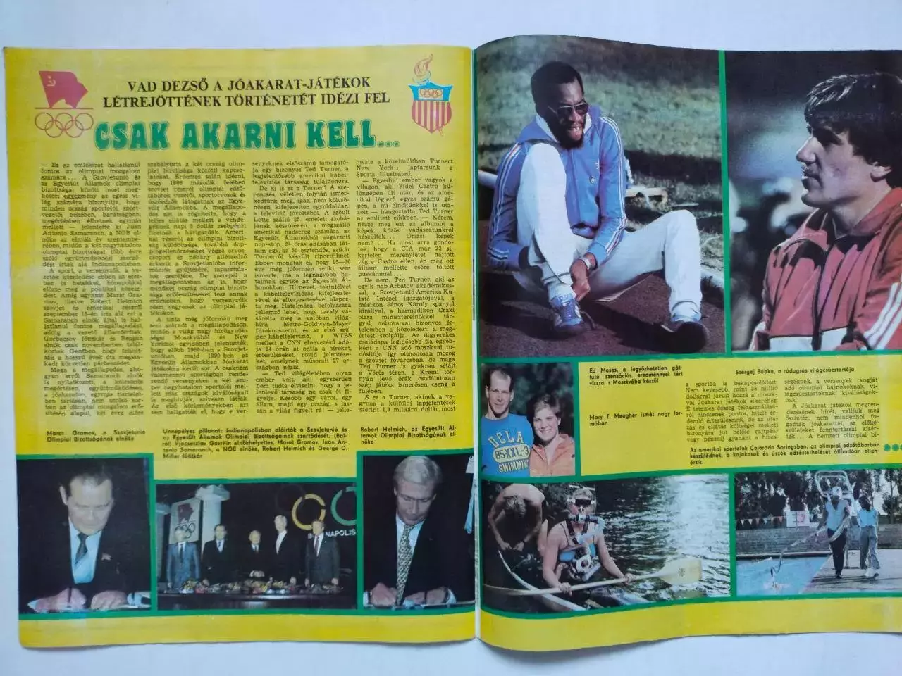 Журнал Кепеш спорт Венгрия № 26 за 1986 год чемпионат мира в Мексике - Аргентина 6