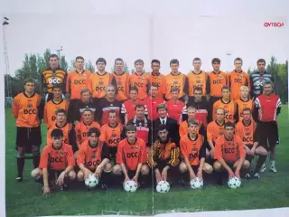 Разворот из журнала Футбол Украина футбольный клуб Шахтер Донецк 1999 г.