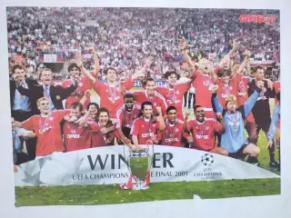 Постер из журнала Футбол Украина Футбольный клуб Бавария 2001 г.