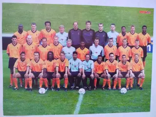 Постер из журнала Футбол Украина Футбольная сборная Голландии 2000 г.