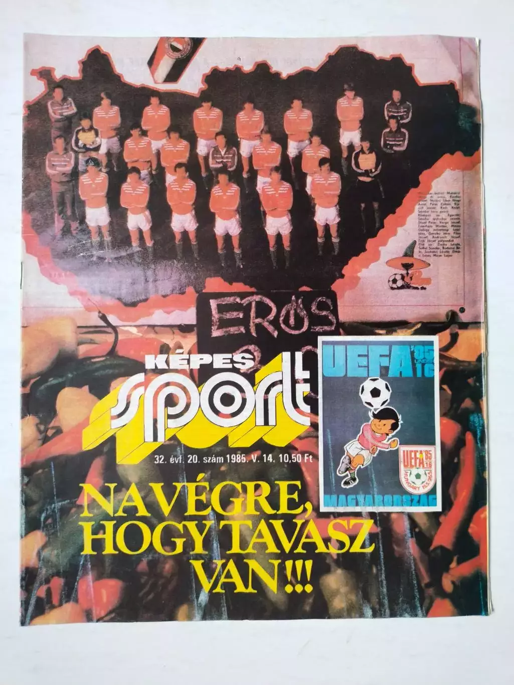 Журнал Кепеш спорт № 20 за 1985 год