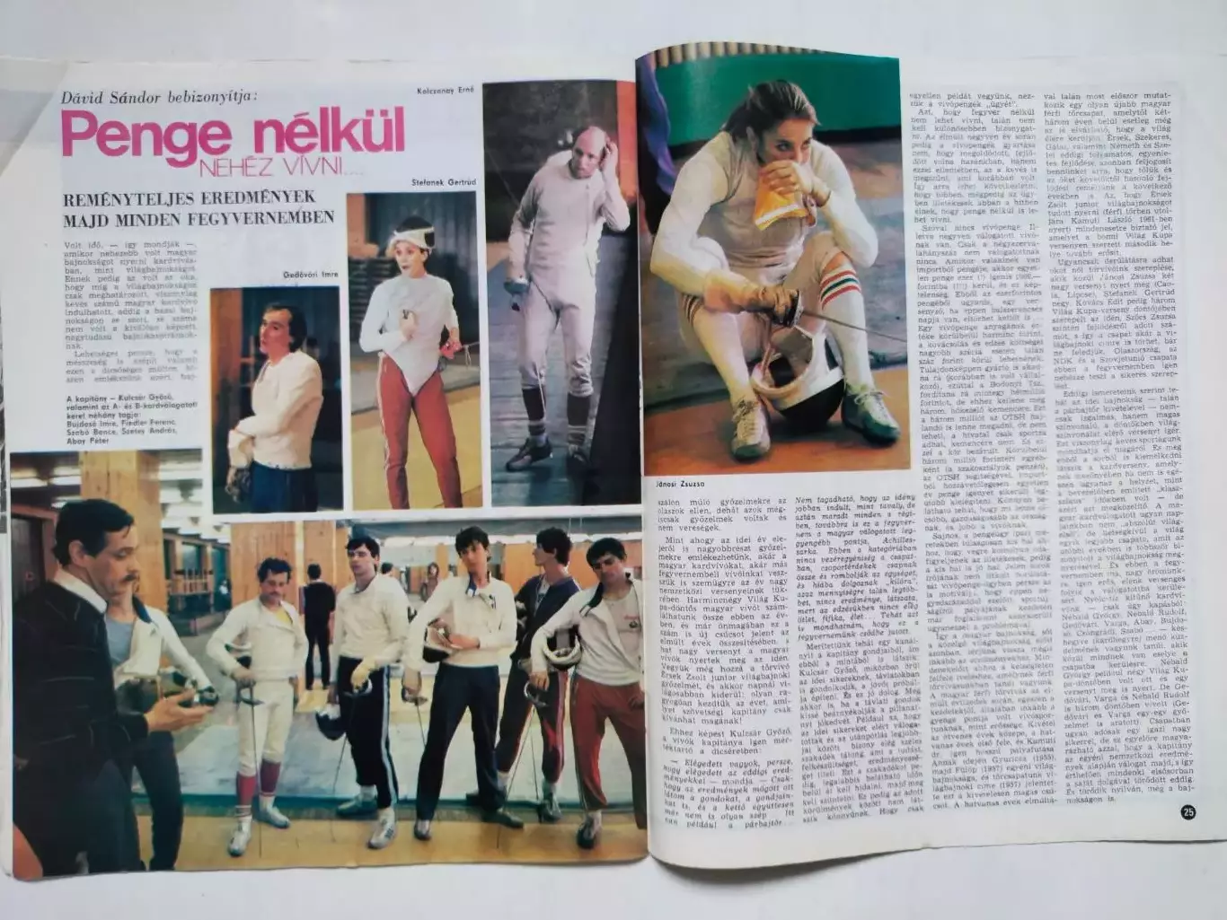 Журнал Кепеш спорт № 20 за 1985 год 4