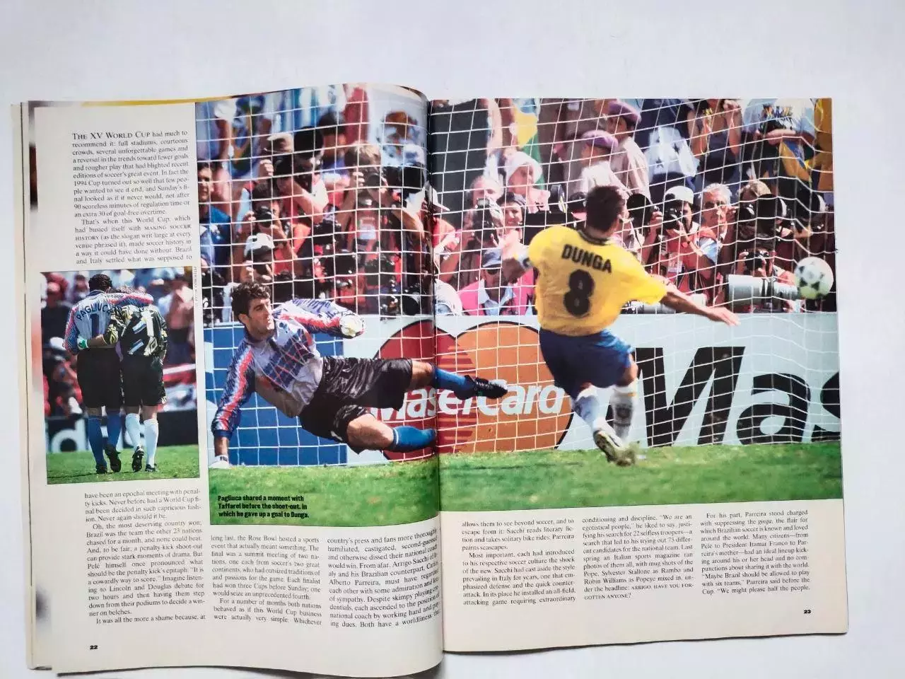 Журнал Sports Illustrated за 25 июля 1994 г. Бразилия чемпион мира 2