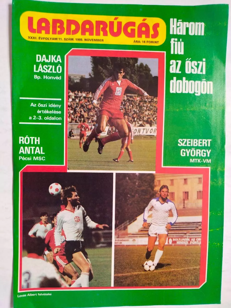 Из журнала LABDARUGAS обложка 1985 год