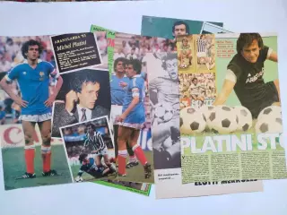 Мишель Платини Франция - подборка фото и статей из зарубежных изданий 7 шт