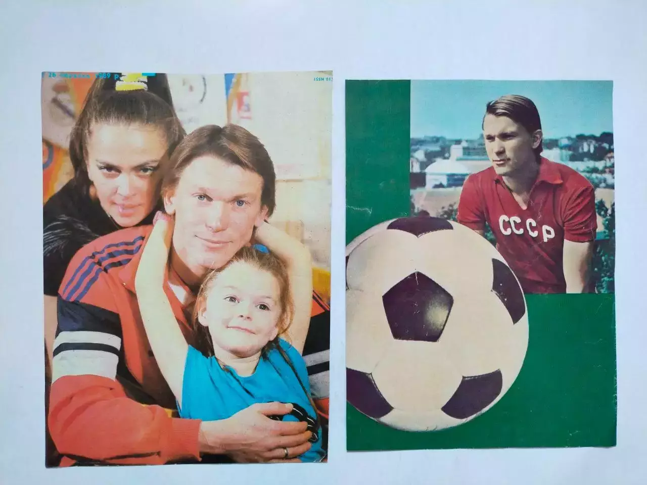 Футболист Олег Блохин- подборка фото из иностранных и украинских журналов 2