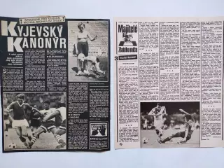 Футболист Олег Блохин- подборка фото из иностранных и украинских журналов