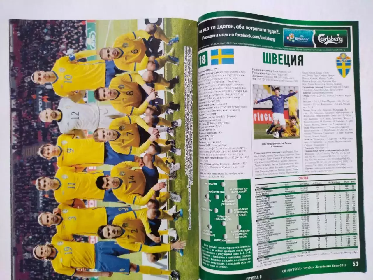 Журнал Футбол Украина Спецвыпуск № 9 за 2011 г. ЕВРО - 2012 год 6
