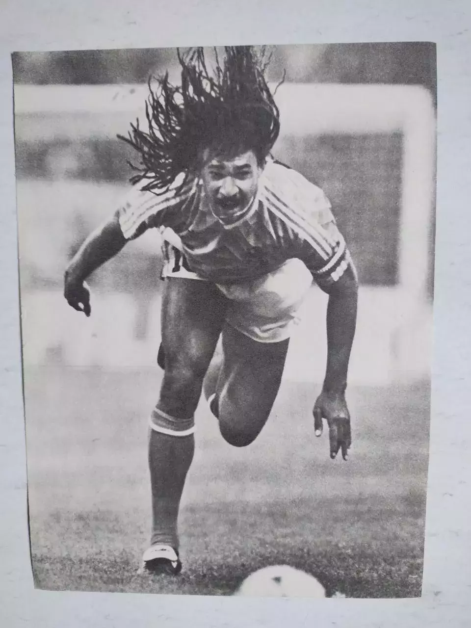 Фото из советского журнала футболист Рууд Гуллит