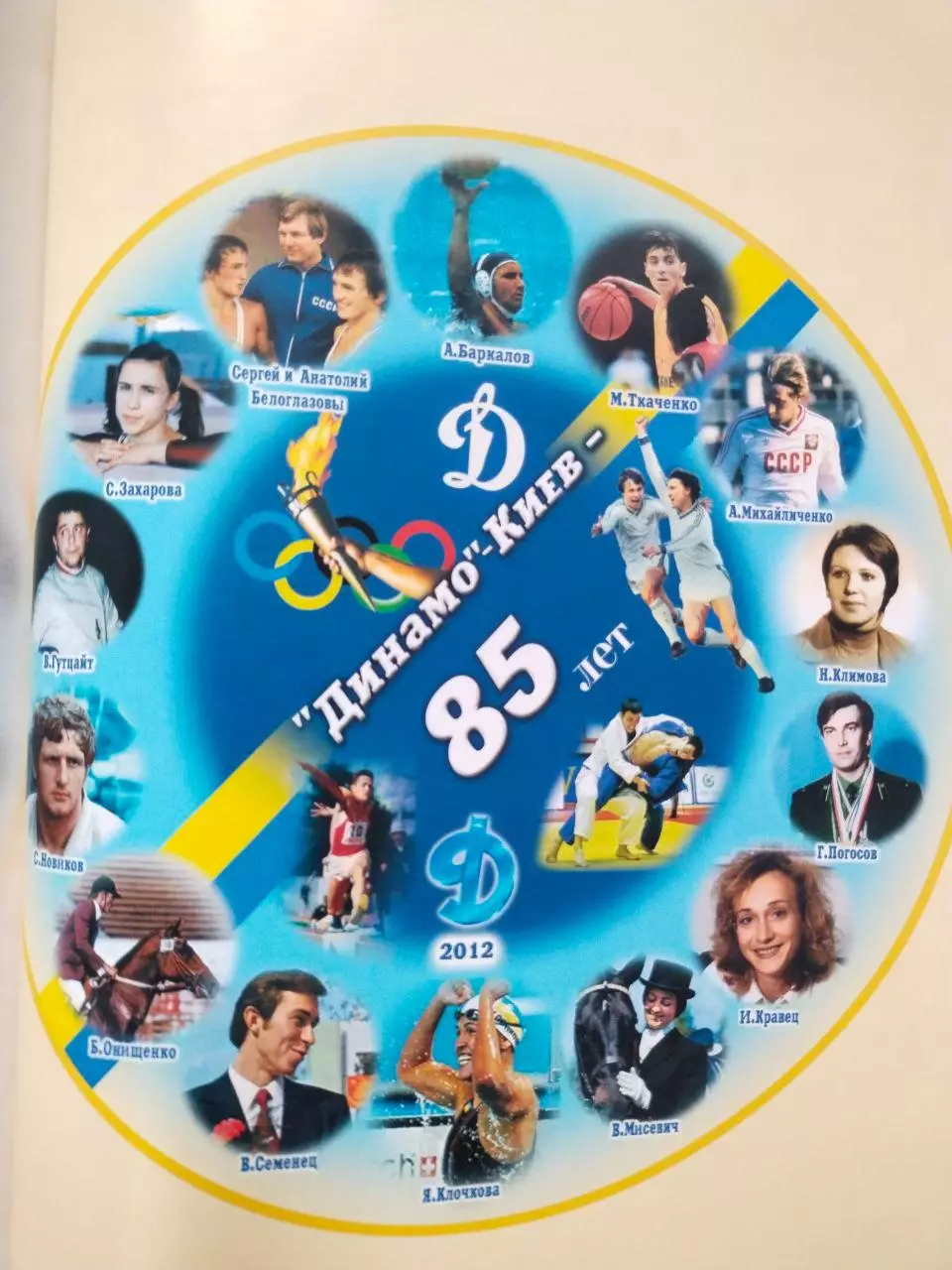 Книга ДИНАМО КИЕВ Страницы истории к 85 годовщине образования общества 2012 г. 1