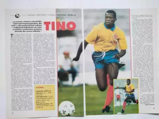 Из журнала FUTBAL звезды футбола - Фаустино Асприлья Колумбия