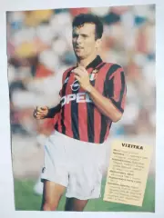 Из журнала FUTBAL звезды футбола - Деян Савичевич Югославия