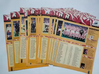 Из журнала FUTBAL участники чемпионата мира по футболу Франция 1998 год