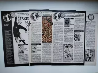 Страницы из журналов Старт Чемпионат мира по футболу 1982 - Чешкий футбол на чм