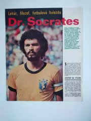 Страницы из журналов Старт Чемпионат мира по футболу 1982 - Сократес Бразилия