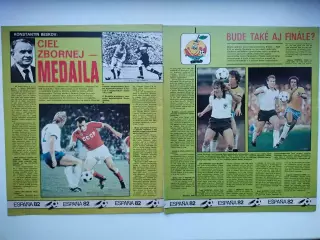 Страницы из журналов Старт ЧССР Чемпионат мира по футболу 1982 год - 4