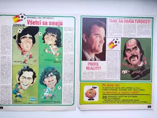 Страницы из журналов Старт ЧССР Чемпионат мира по футболу 1982 год - 5