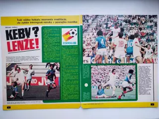 Страницы из журналов Старт ЧССР Чемпионат мира по футболу 1982 год - 9
