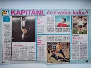 Страницы из журналов Старт ЧССР Чемпионат мира по футболу 1982 год - 11