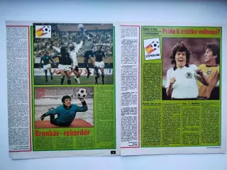 Страницы из журналов Старт ЧССР Чемпионат мира по футболу 1982 год - 13