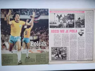 Страницы из журналов Старт ЧССР Чемпионат мира по футболу 1982 год - 17