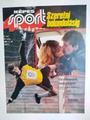 Обложка журнала Кепеш спорт Венгрия № 44 за 1984 год