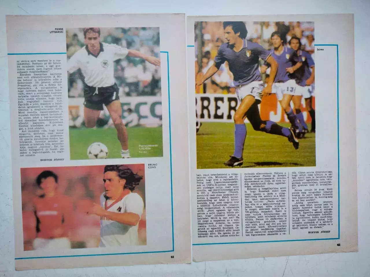 Из журнала Лабдаругаш Венгрия вырезка из журнала