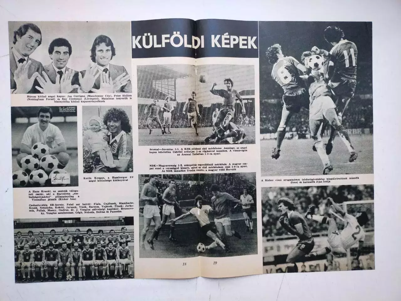 Из журнала LABDARUGAS футбольный календоскоп 10