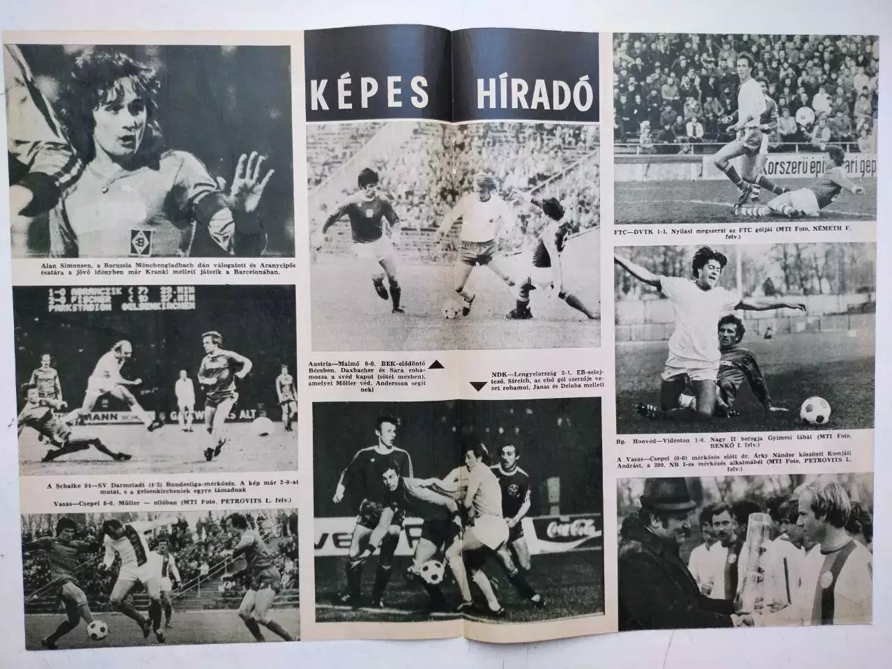 Из журнала LABDARUGAS футбольный календоскоп 11