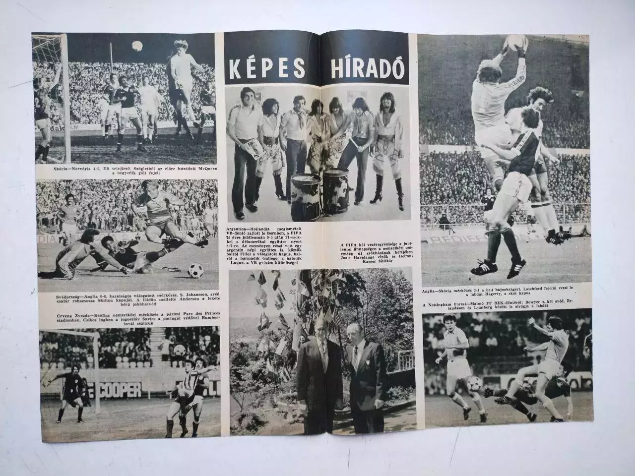 Из журнала LABDARUGAS футбольный календоскоп 12