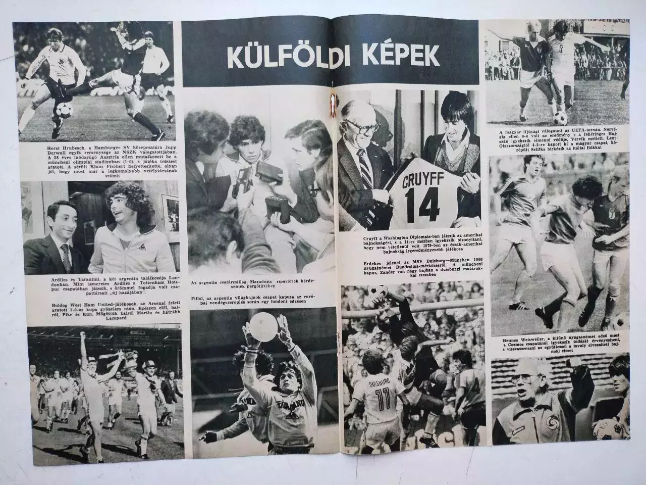 Из журнала LABDARUGAS футбольный календоскоп 13