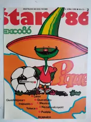 Обложка журнала Старт за 1986 - Чемпионат мира в Мексике 1986 год - 2