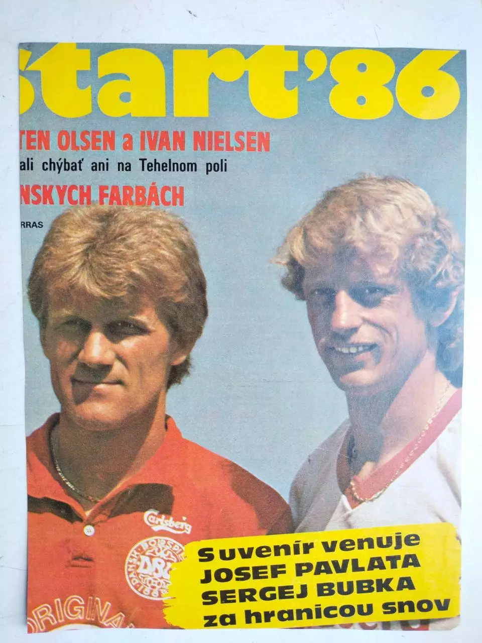 Обложка журнала Старт за 1986 - Чемпионат мира в Мексике 1986 год - 5