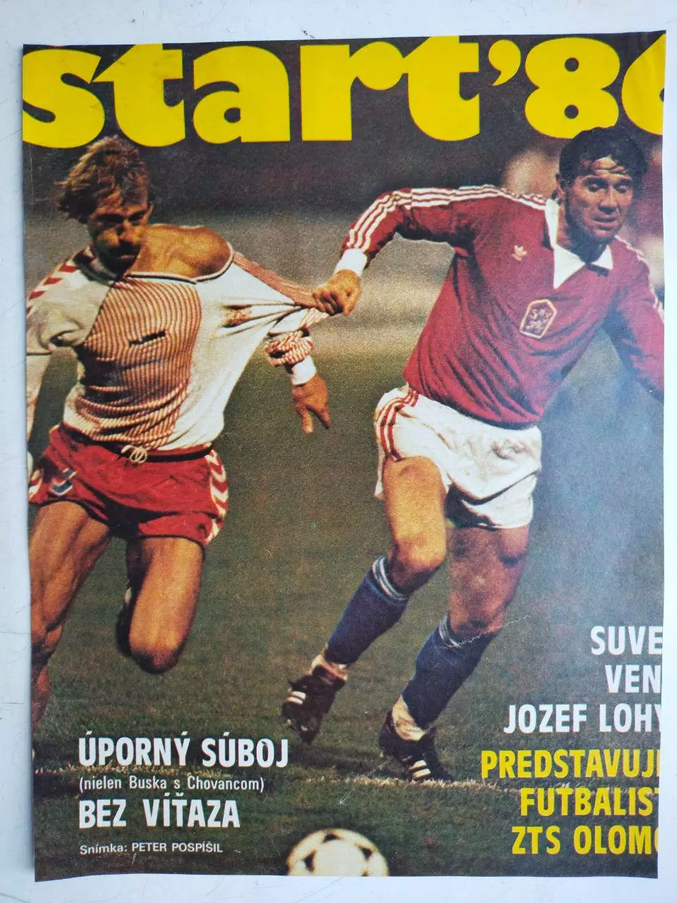 Обложка журнала Старт за 1986 - Чемпионат мира в Мексике 1986 год - 6