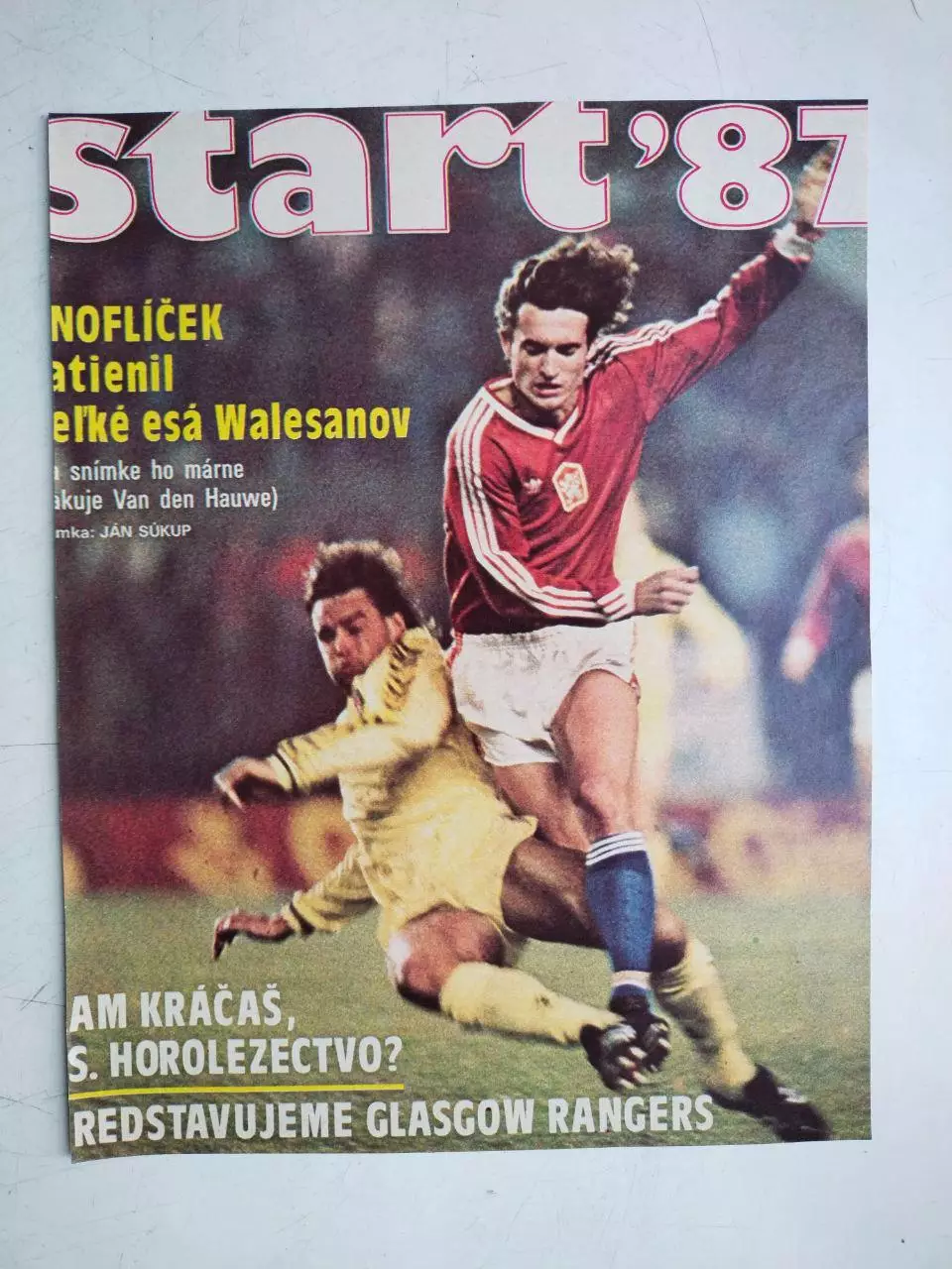 Обложка журнала Старт за 1987 год - 1