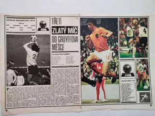 Из журнала Стадион Чехия Кто получит Золотой мяч 1974 г.