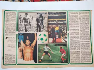 Из журнала Стадион Чехия Разворот журнала чм по футболу 1970 год