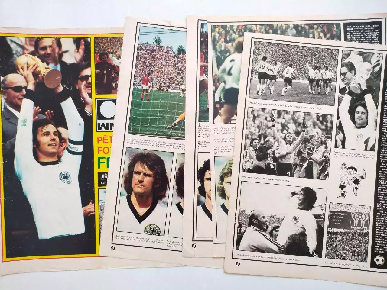 Из журнала Стадион Чехия 1974 год - финал чм по футболу в Германии 1974 г.