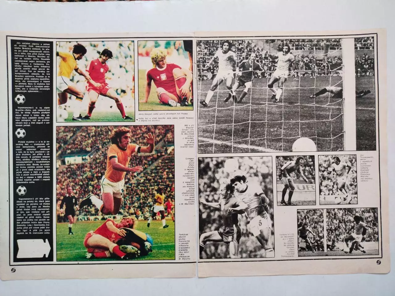 Из журнала Стадион Чехия 1974 г. страницы о чм по футболу в Германии 1974 г. - 1