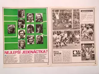 Из журнала Стадион Чехия 1974 г. страницы о чм по футболу в Германии 1974 г. - 5