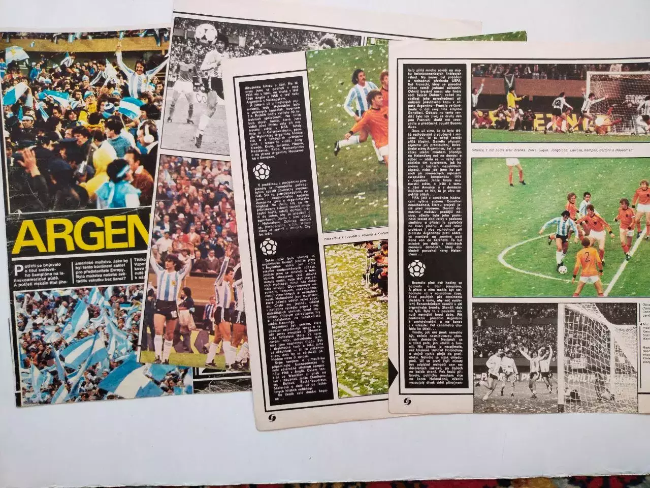 Из журнала Стадион Чехия 1978 год - финал чм по футболу в Аргентине 1978 г.