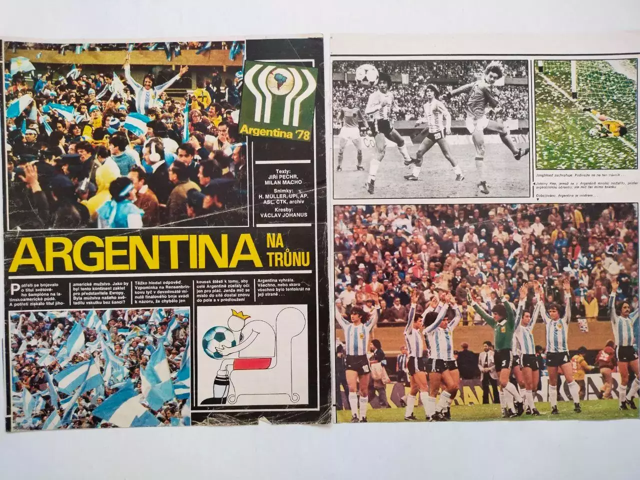 Из журнала Стадион Чехия 1978 год - финал чм по футболу в Аргентине 1978 г. 1