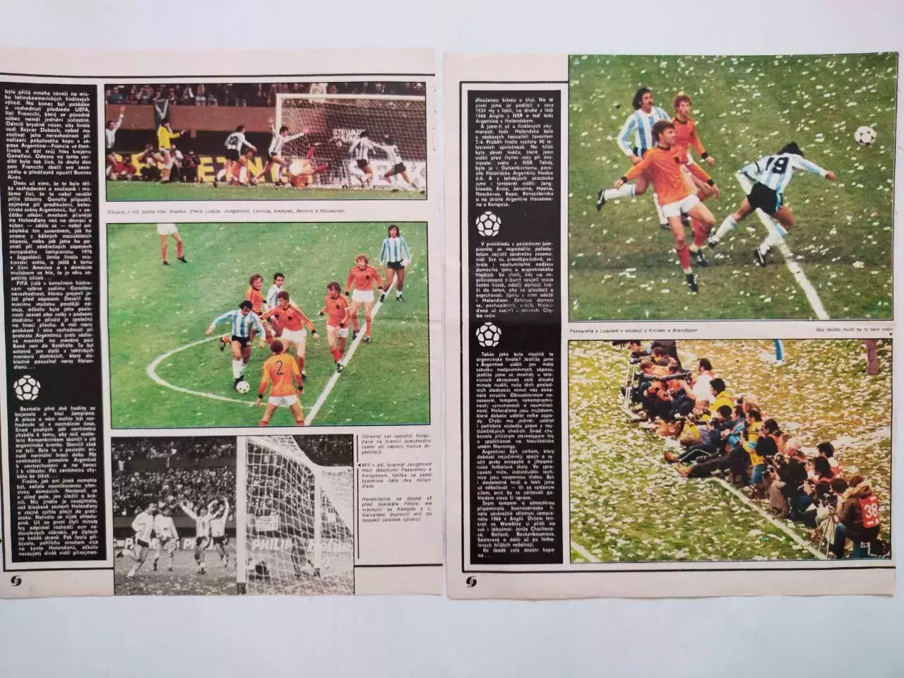Из журнала Стадион Чехия 1978 год - финал чм по футболу в Аргентине 1978 г. 3