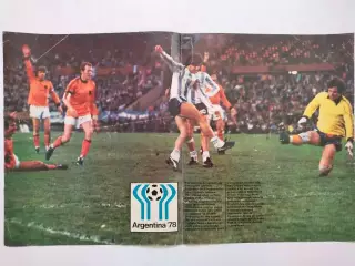 Из журнала Стадион Чехия 1978 год - разворот чм по футболу в Аргентине 1978 г.