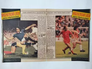 Из журнала Стадион Чехия 1978 год - страницы чм по футболу в Аргентине 1978 г. 3