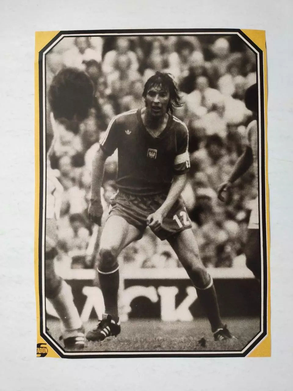 Из журнала Стадион ЧССР - футболист сборной Польши по футболу Казимеж Дейна