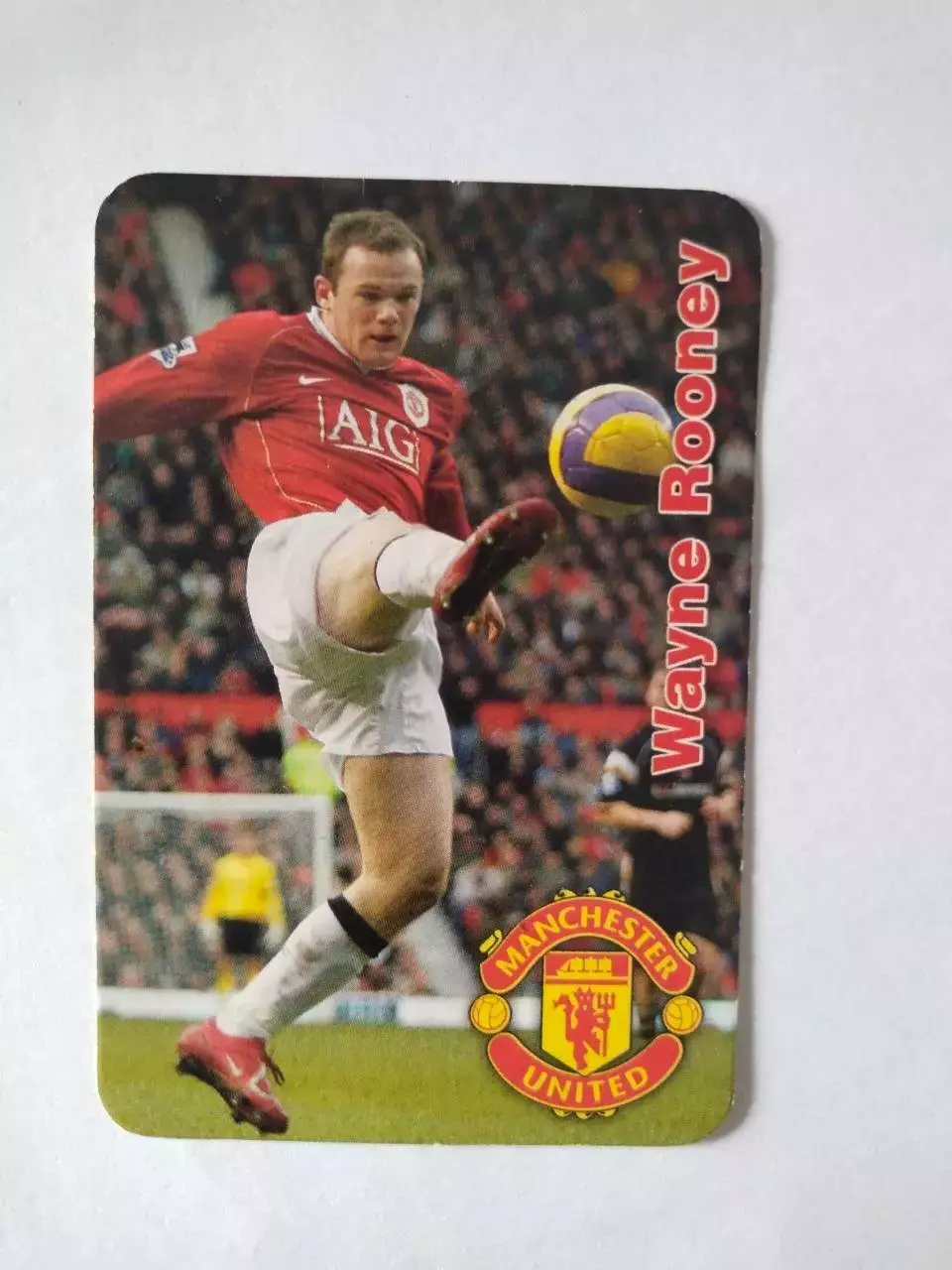 Календарик футболист Уэйн Руни на 2008 год