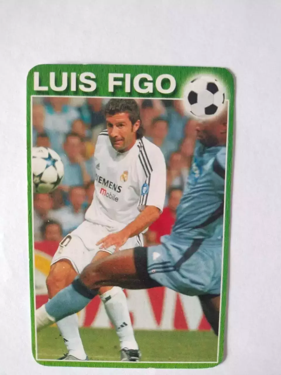 Календарик футболист Луиш Фигу на 2005 год