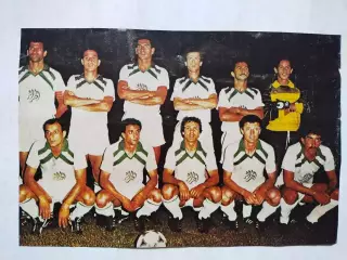 Постер участник чм по футболу из журнала Старт ЧССР- сборная Алжир 1986 год